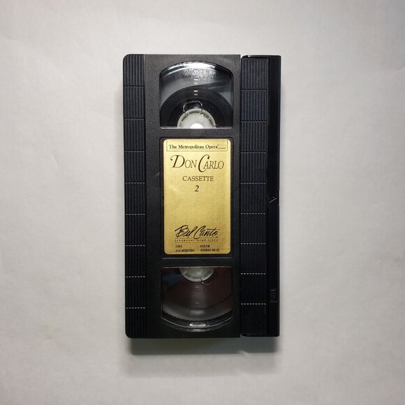 Don Carlo: The Metropolitan Opera VHS 1985 - 2-Tape Set - Picture 6 of 9